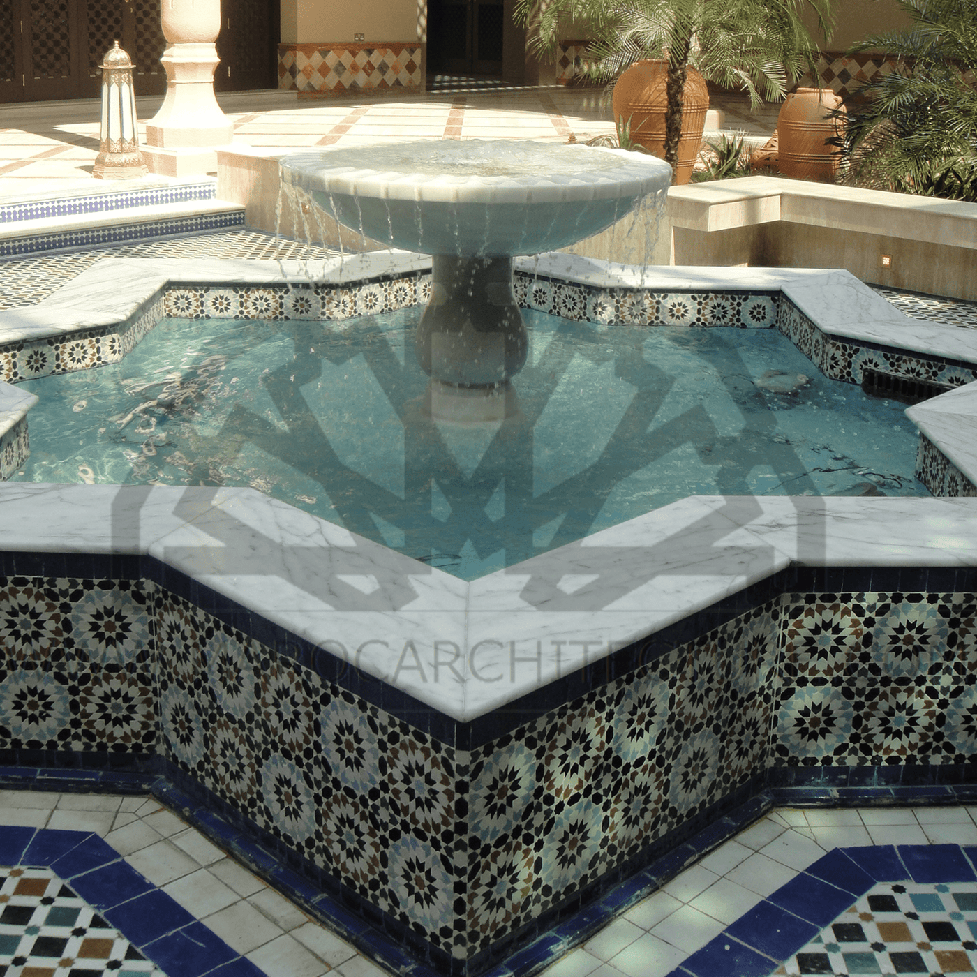 Fuentes de piso Moroccan tile collection