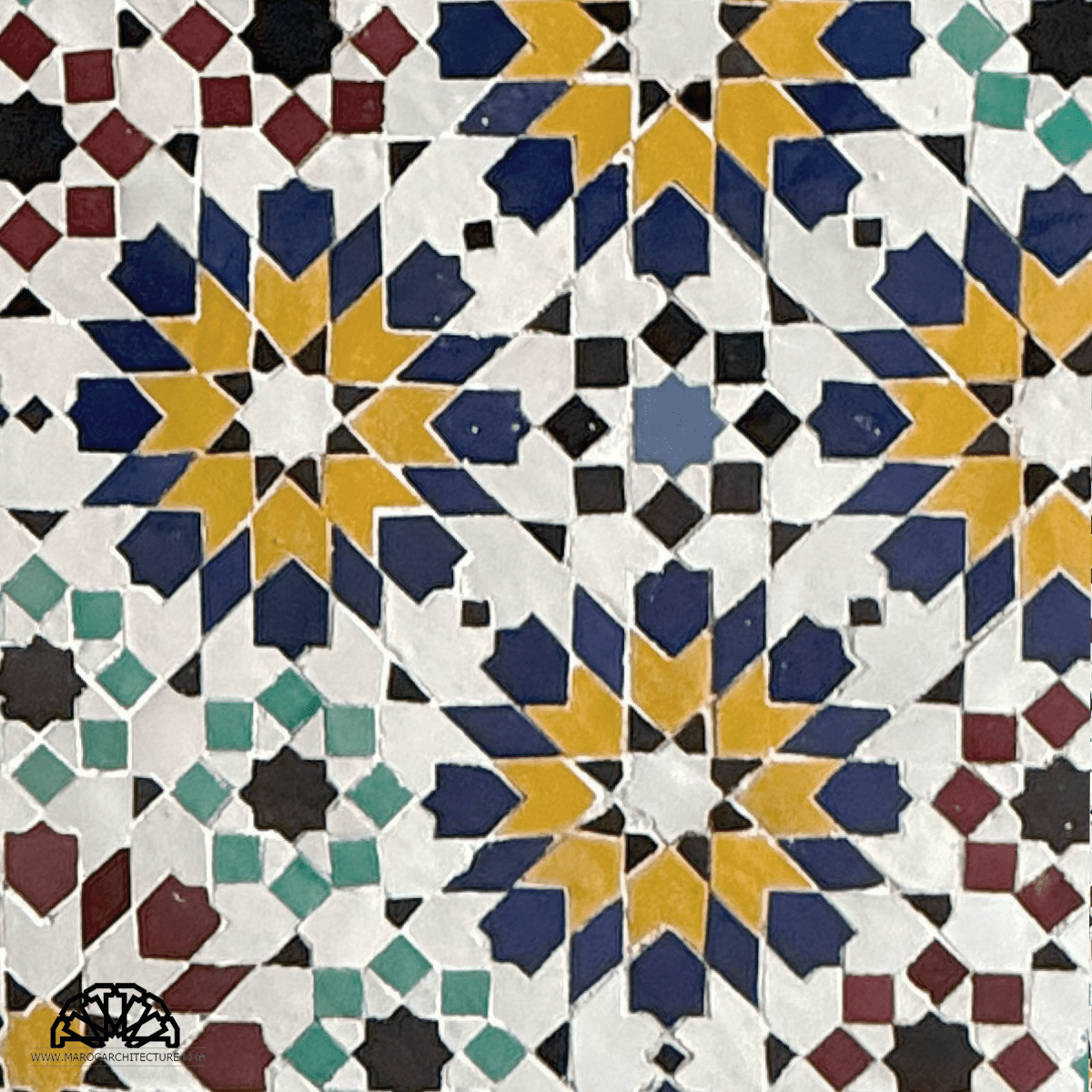 Fez Medina Moroccan Mosaic Tile – My Moroccan Tile
