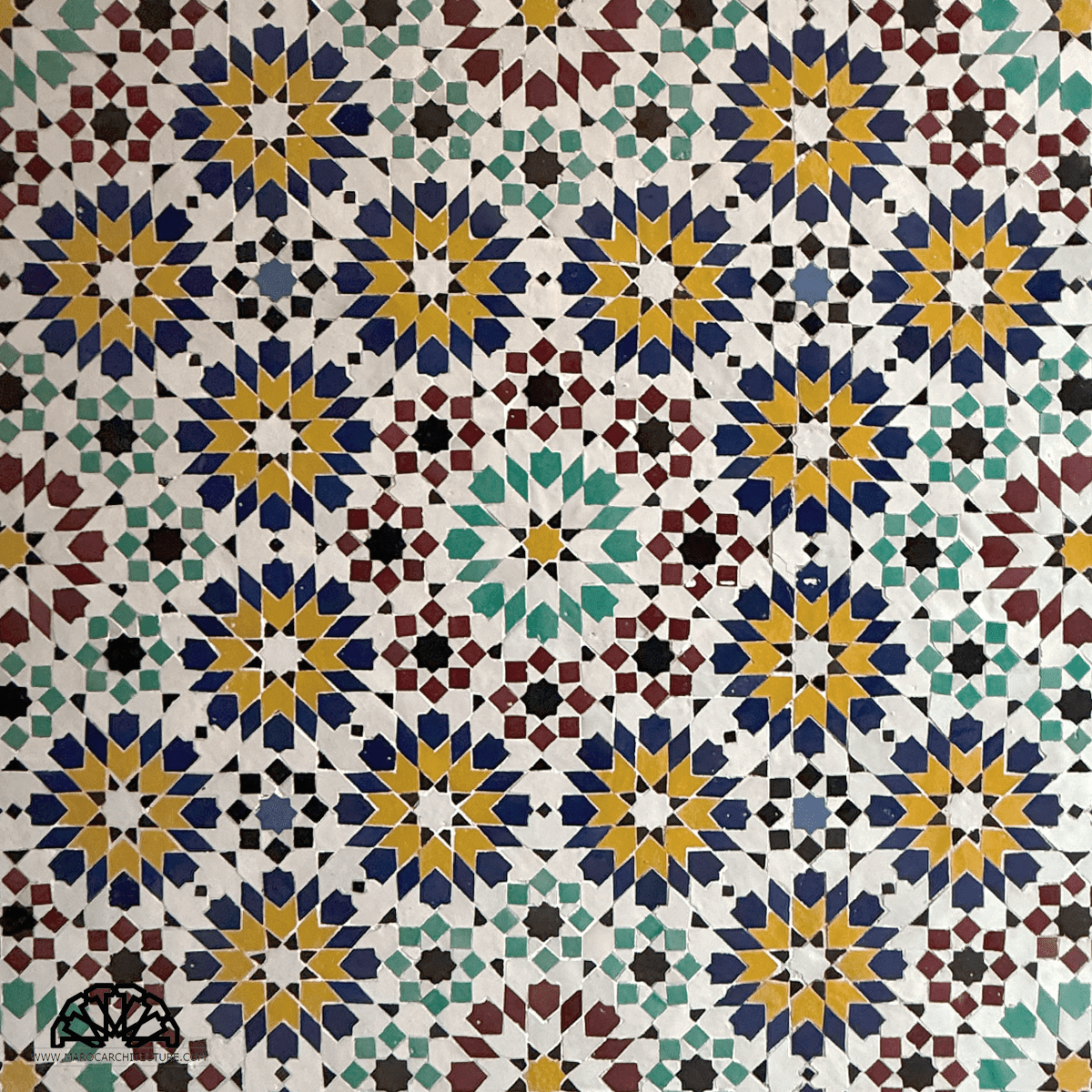 Fez Medina Moroccan Mosaic Tile – My Moroccan Tile