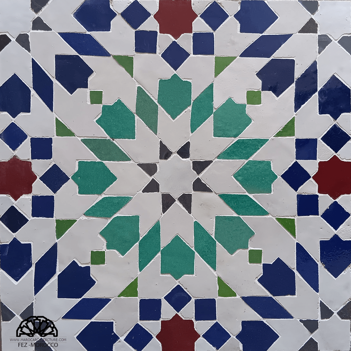 Fez Medina Moroccan Mosaic Tile – My Moroccan Tile