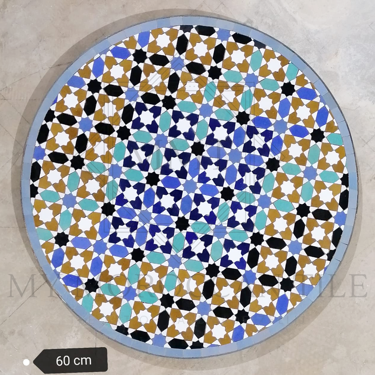 Handmade Moroccan Mosaic Table 2104-01