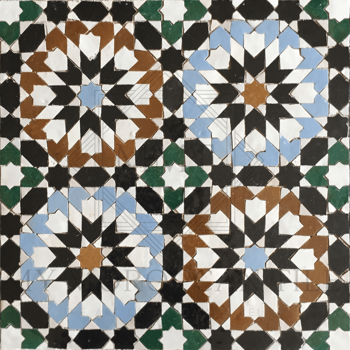 Fez Medina Moroccan Mosaic Tile – My Moroccan Tile