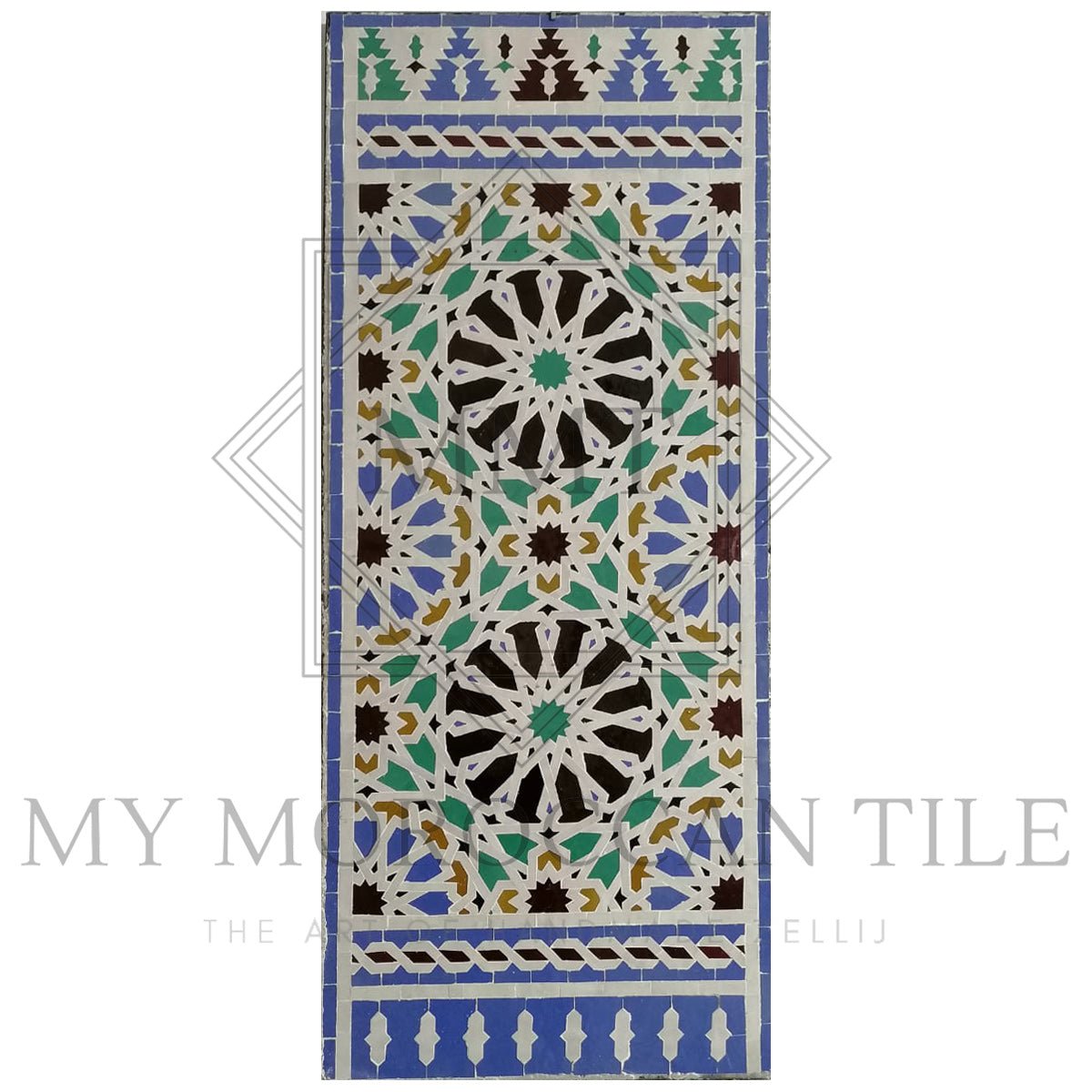 Fez Mosaic Tile 16 - k01 - My Moroccan Tile