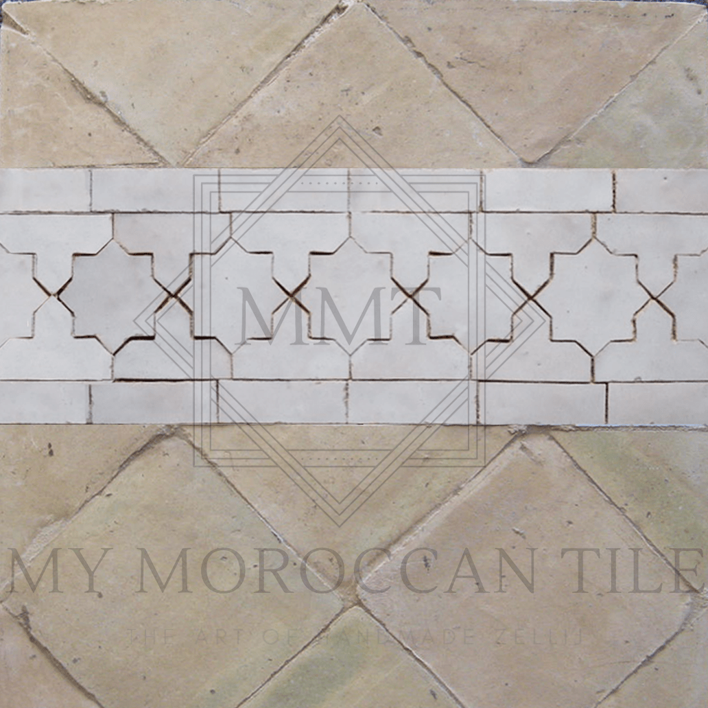 Star Mosaic Border - My Moroccan Tile