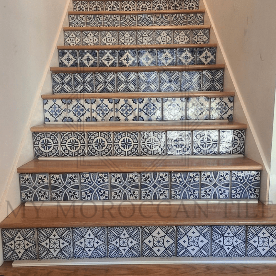 Carreaux peints à la main Moroccan tile collection