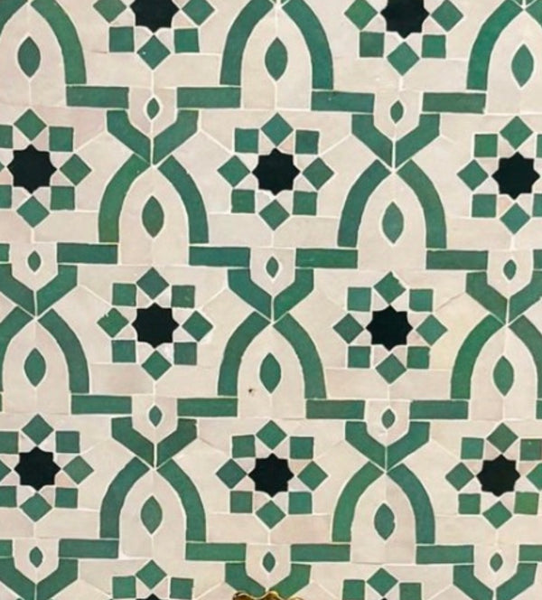 Fez Emerald Star Mosaic