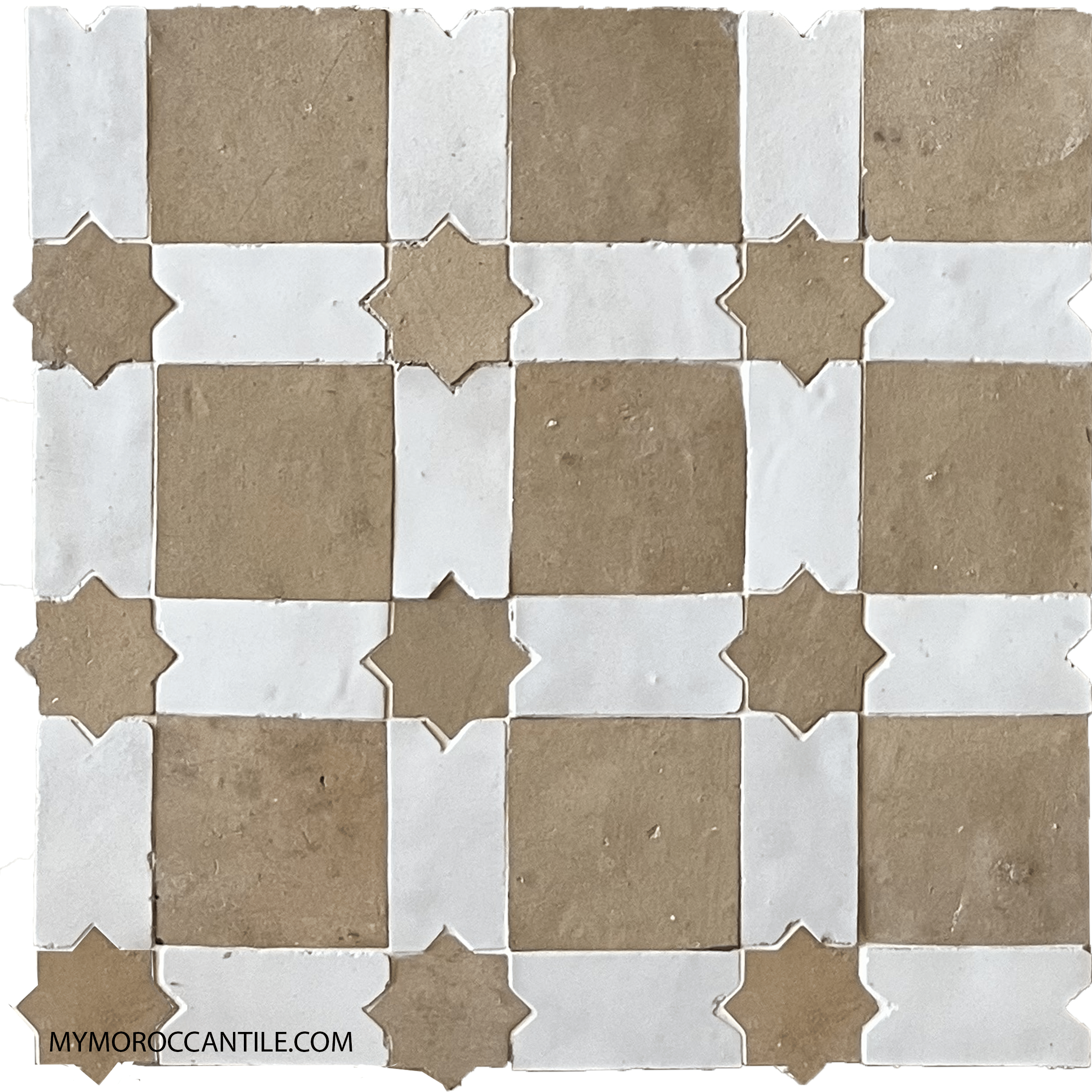 Basketweave with Stars