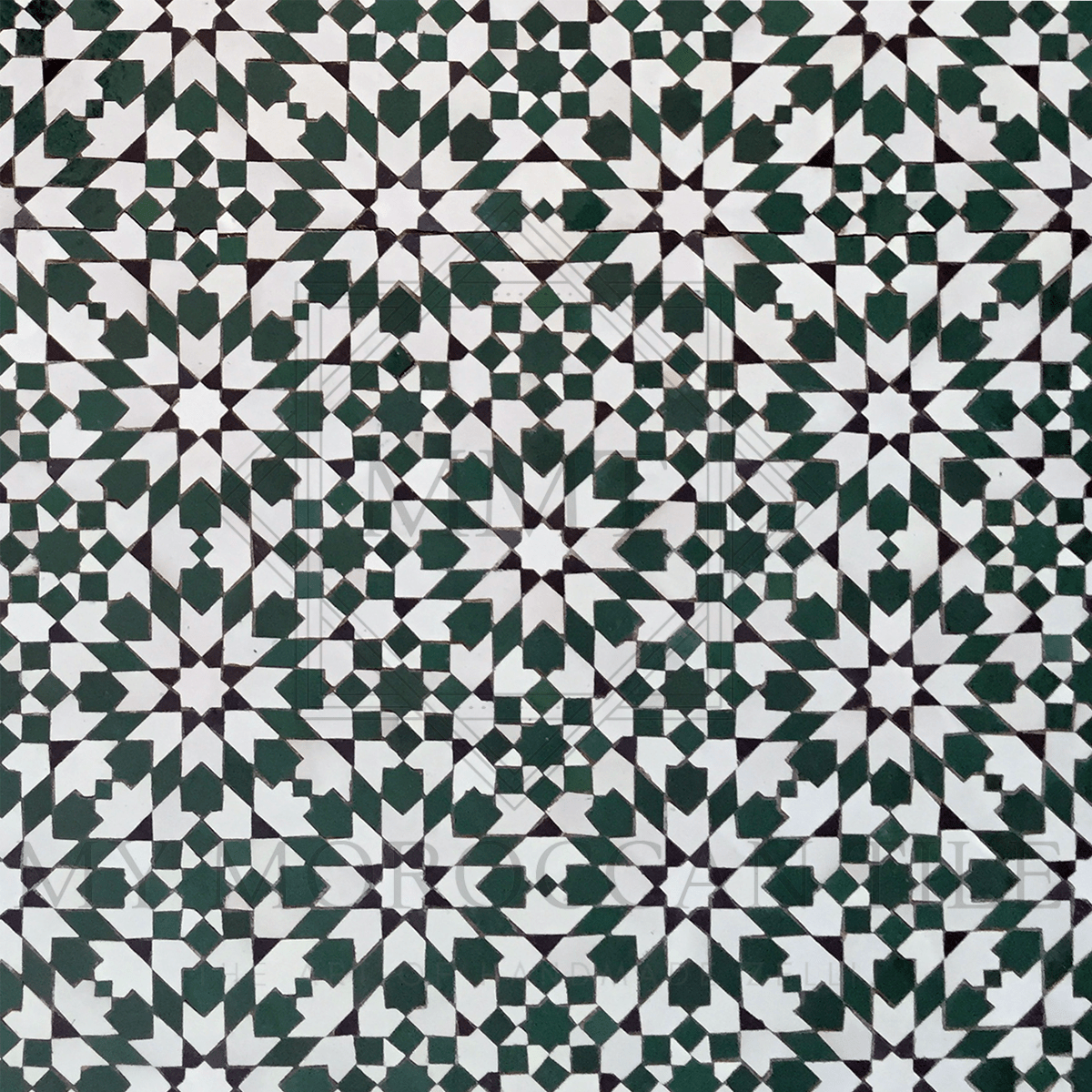 Fez Medina Mosaic Tile - 1882B - My Moroccan Tile