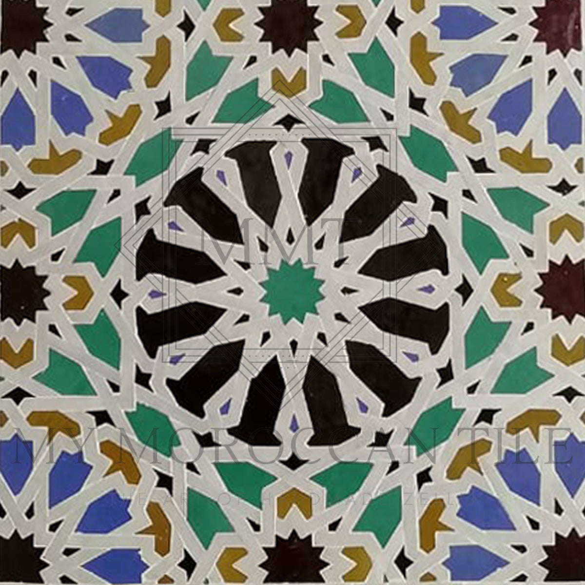 Mosaico de Fez 16-k01