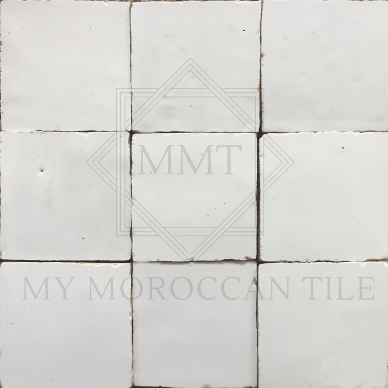 4" × 4" Moroccan Zellij Tile - My Moroccan Tile