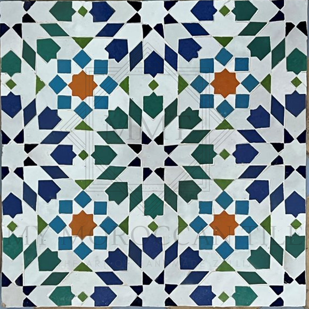 Fez Medina Mosaic Tile - 1882C