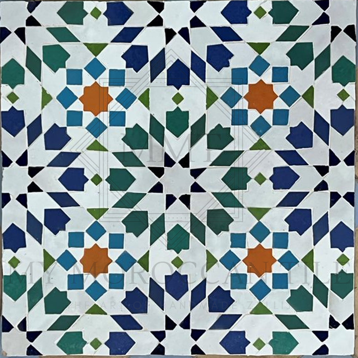 Mosaico de la Medina de Fez - 1882C