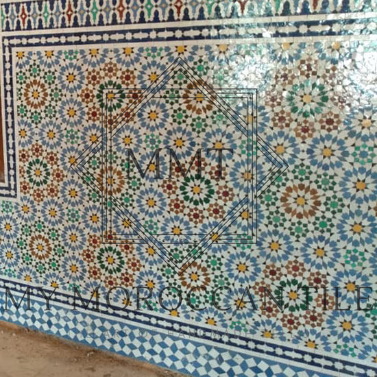 Fez Medina Mosaic Tile - 1882B