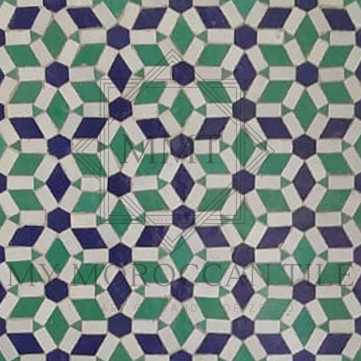 Hexa Diamond Mosaic Tile