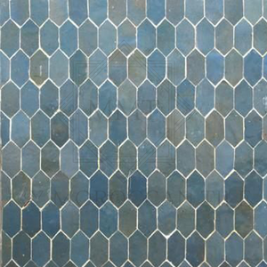 moroccan mosaic tile honeycomb blue occi beautiful hexagonal design
