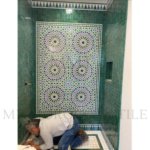 Azulejo mosaico de lujo 16-2