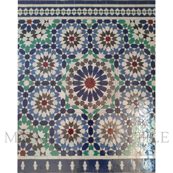 Mosaico del salón Medina