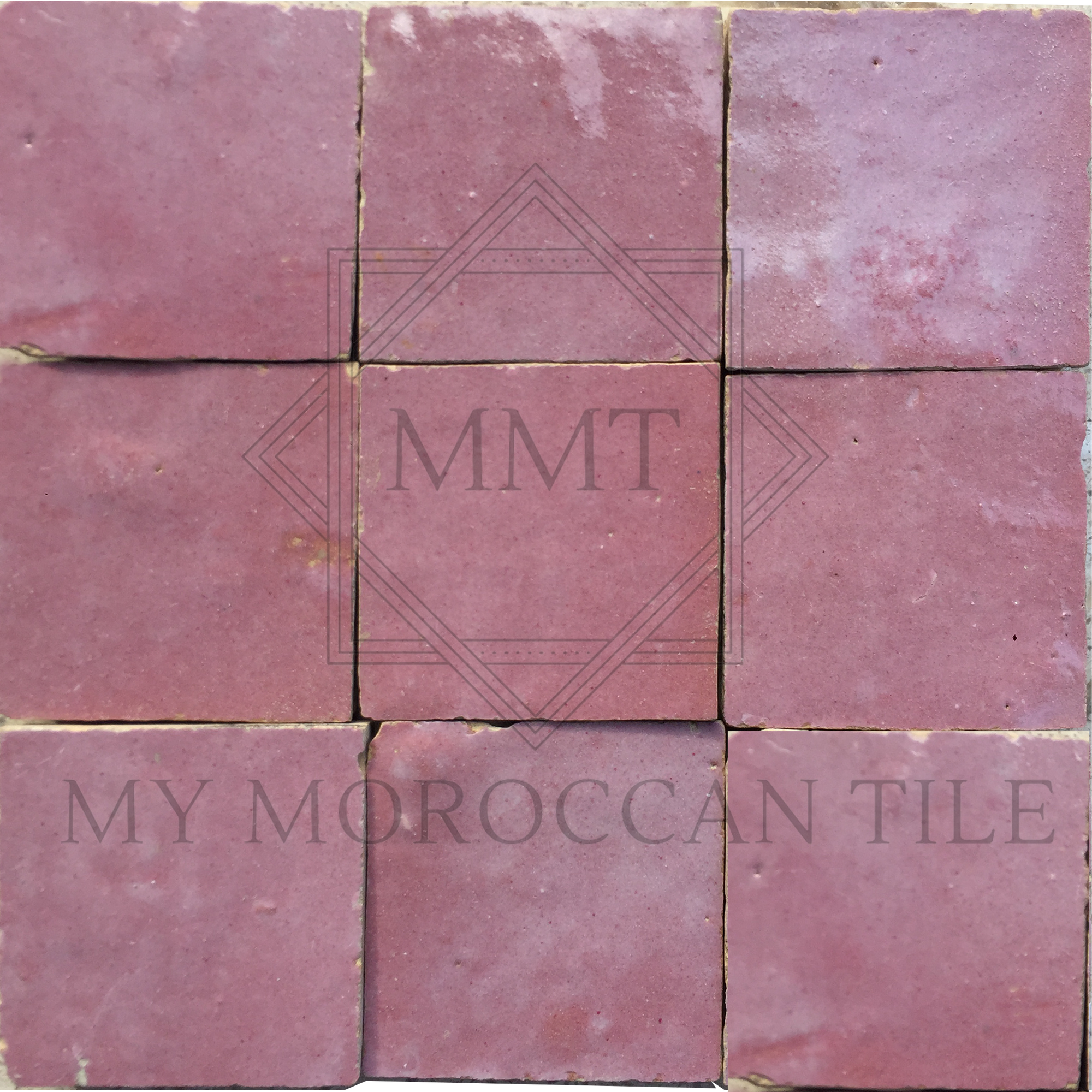Pink Mademoiselle Moroccan Zellige Tile