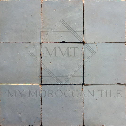 Mystique Blue Moroccan Zellige Tile