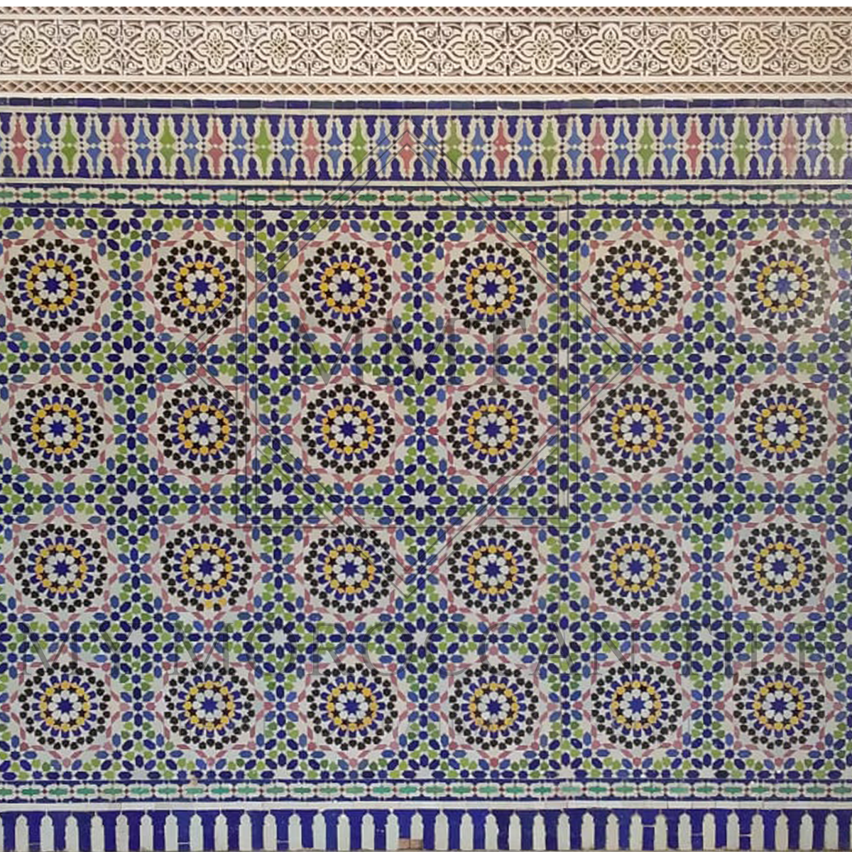 Star Mosaic Tile Medina