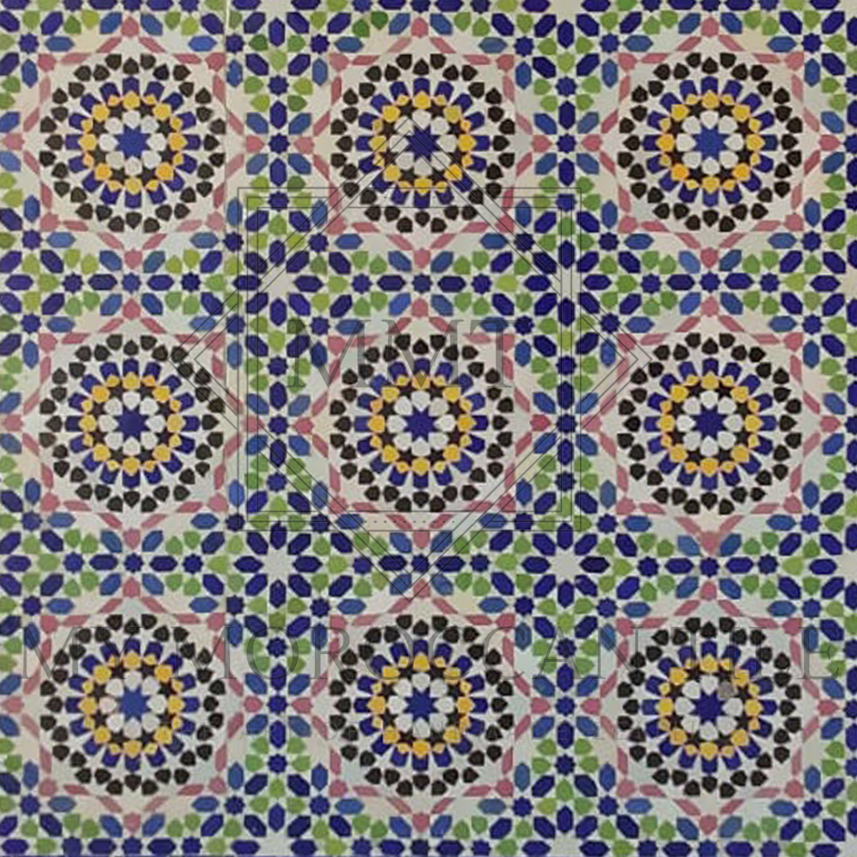 Star Mosaic Tile Medina