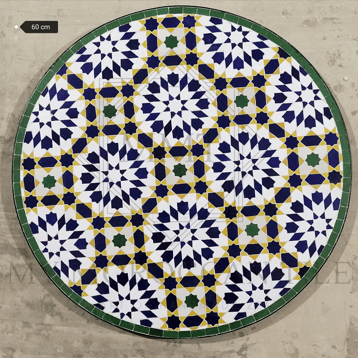 Handmade Moroccan Mosaic Table 2108-05