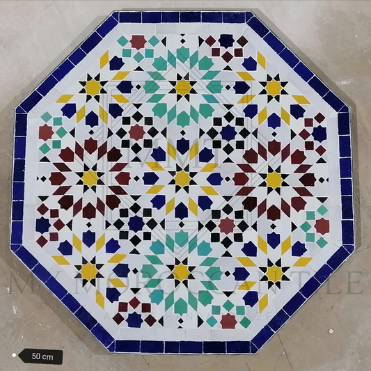 Handmade Moroccan Mosaic Table 2108-19