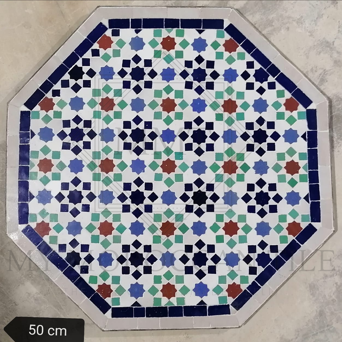 Handmade Moroccan Mosaic Table 2108-18