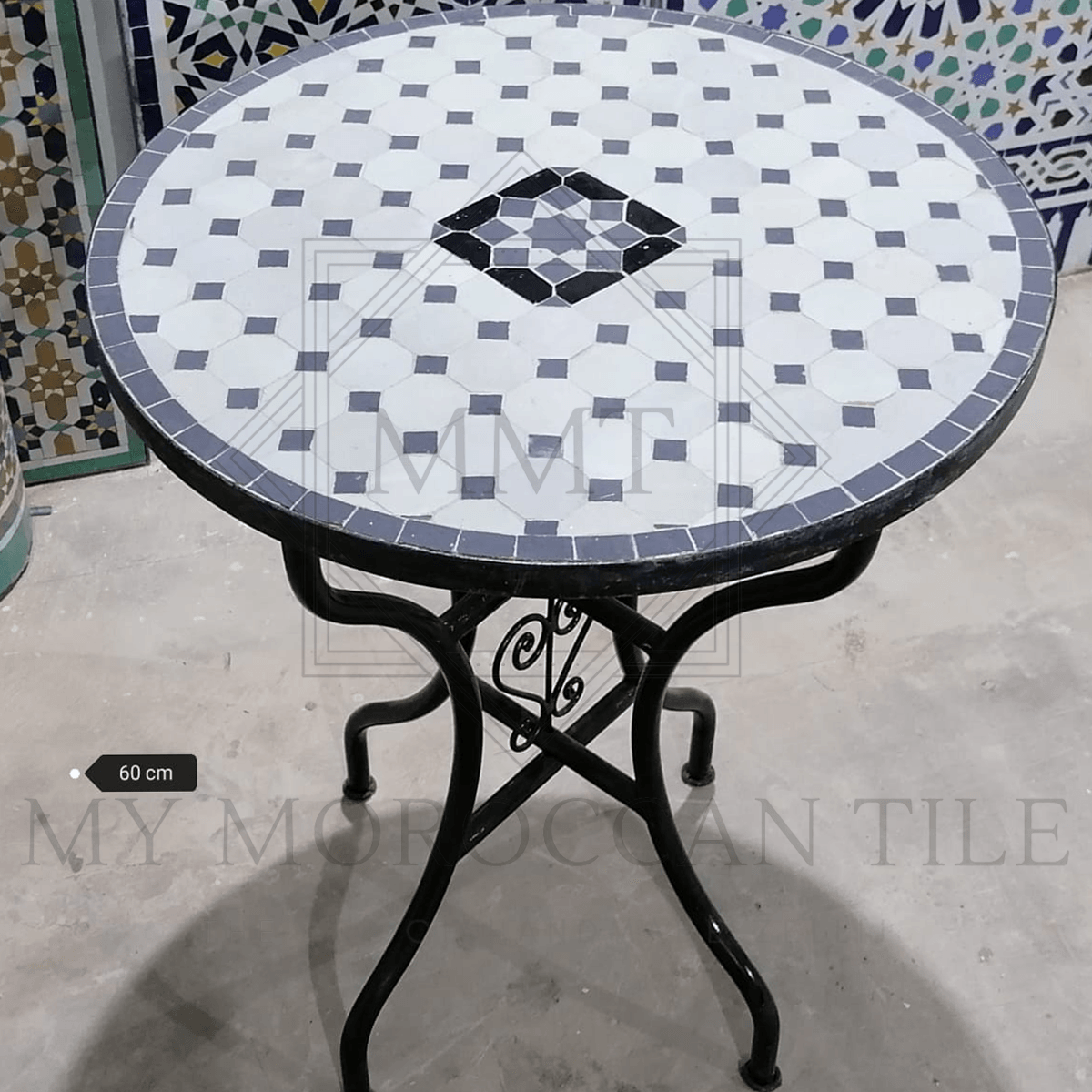 Handmade Moroccan Mosaic Table 2188-04