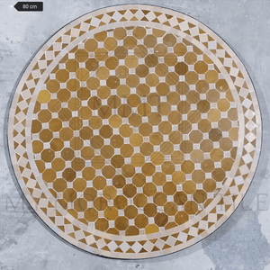 Mesa de mosaico marroquí hecha a mano 2188-10