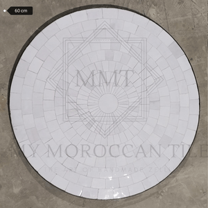 Table en mosaïque marocaine faite à la main 2124T-01