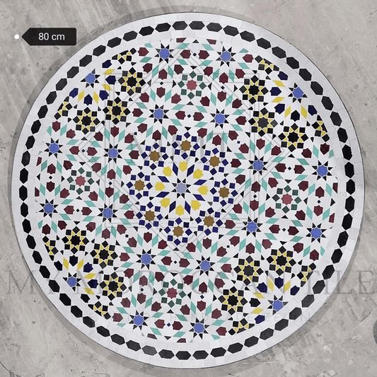 Handmade Moroccan Mosaic Table 2108-21