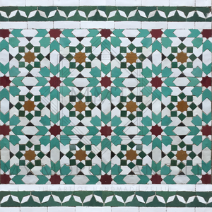 Azulejo mosaico de la Medina de Fez - 1882A