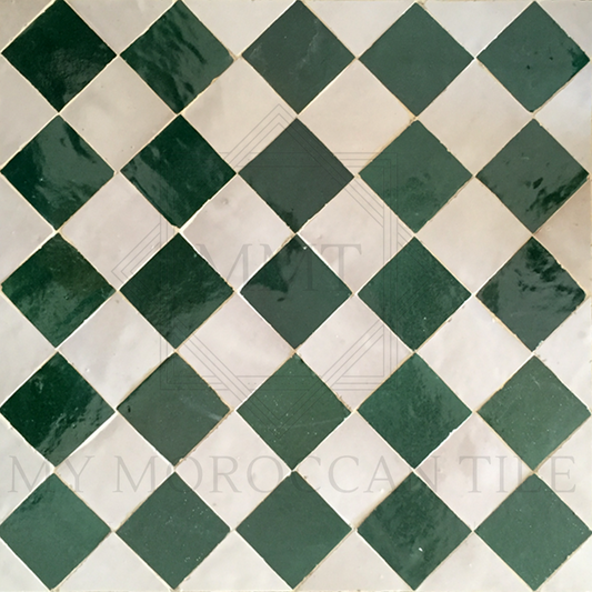 Checker Mosaic Tile