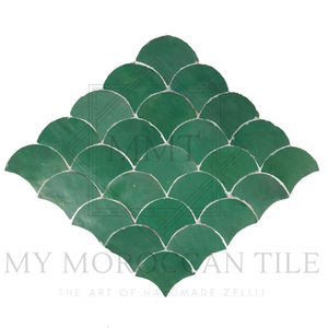 Fish scale Moroccan Mosaic tile 