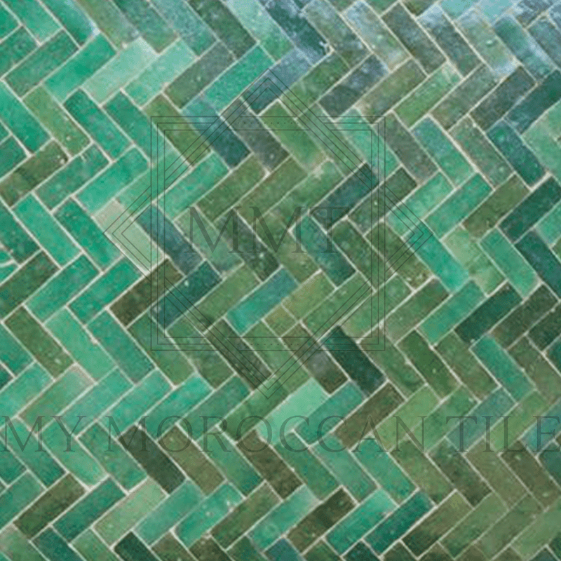 Bijmat 2 x 6 Moroccan Terracotta Pavers - My Moroccan Tile