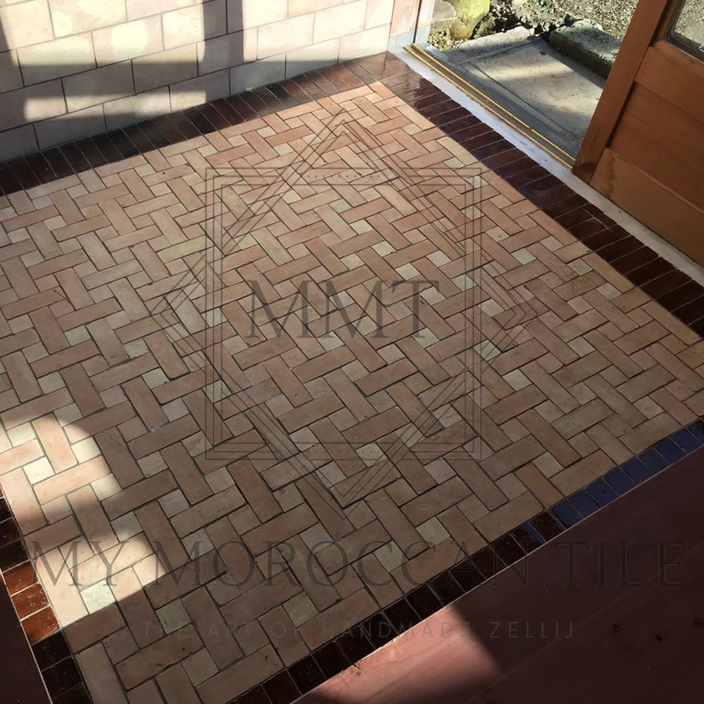 
                  
                    Bijmat 2 x 6 Moroccan Terracotta Pavers - My Moroccan Tile
                  
                