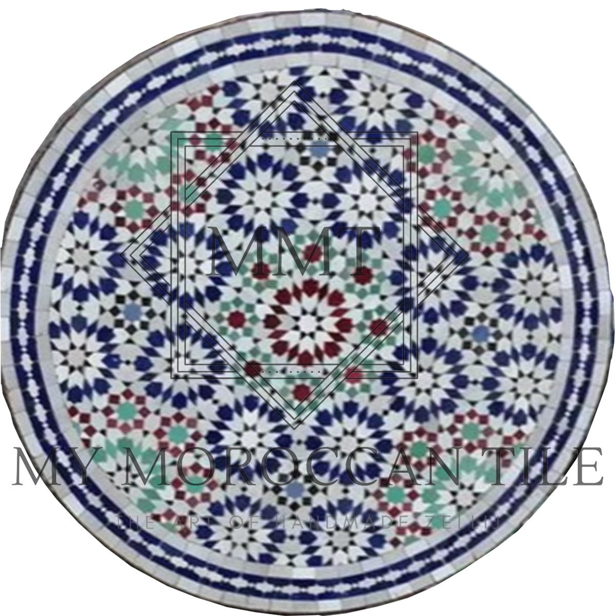 Fez Moroccan Mosaic Table Top 8182 – My Moroccan Tile