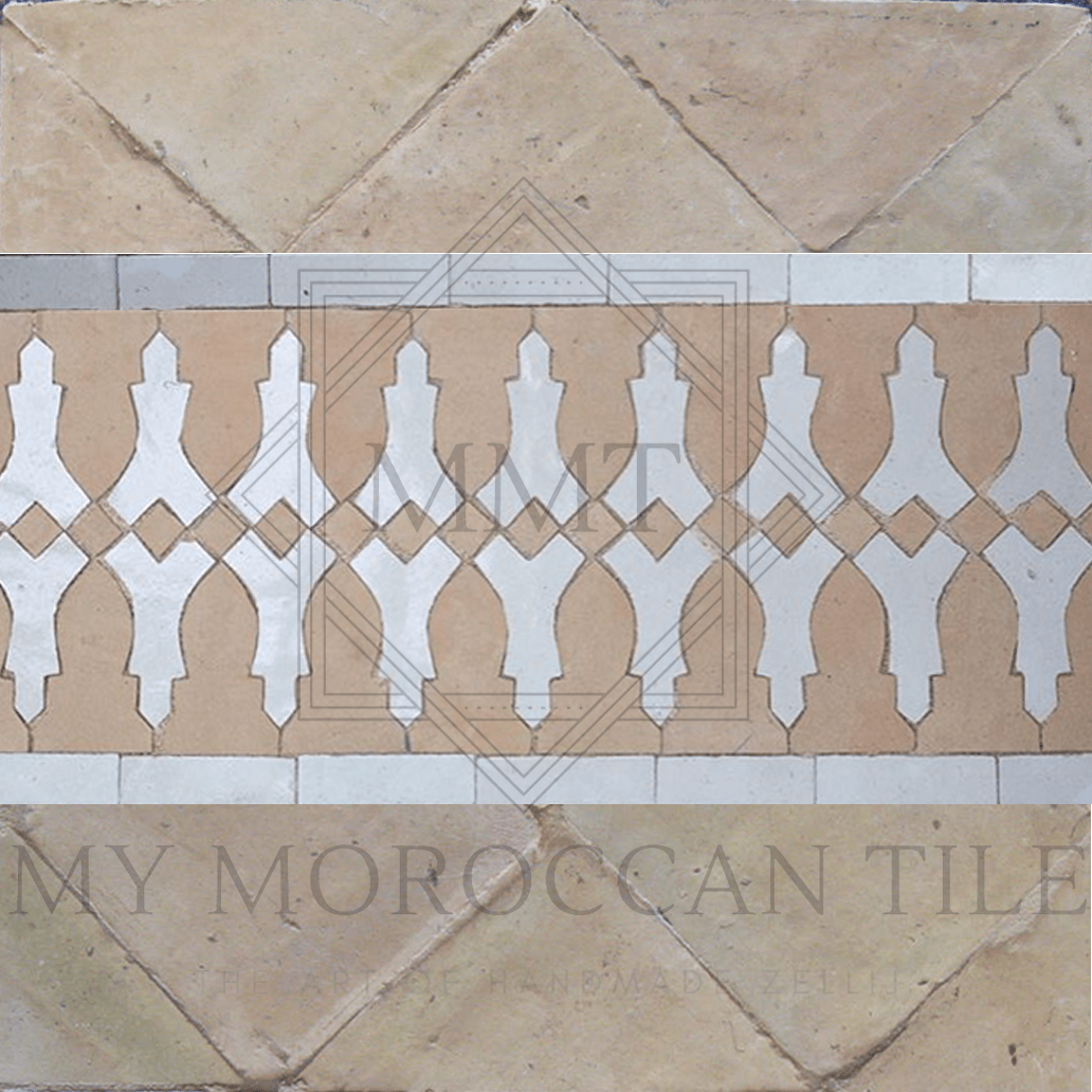 Goose Mosaic Border - My Moroccan Tile