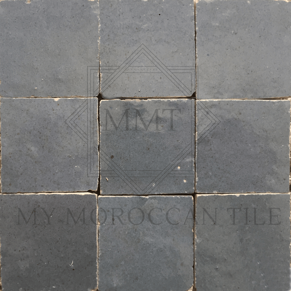 Grey Moroccan Zellige Tile - My Moroccan Tile