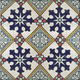 Hand painted Moroccan tile – 17114 - My Moroccan Tile