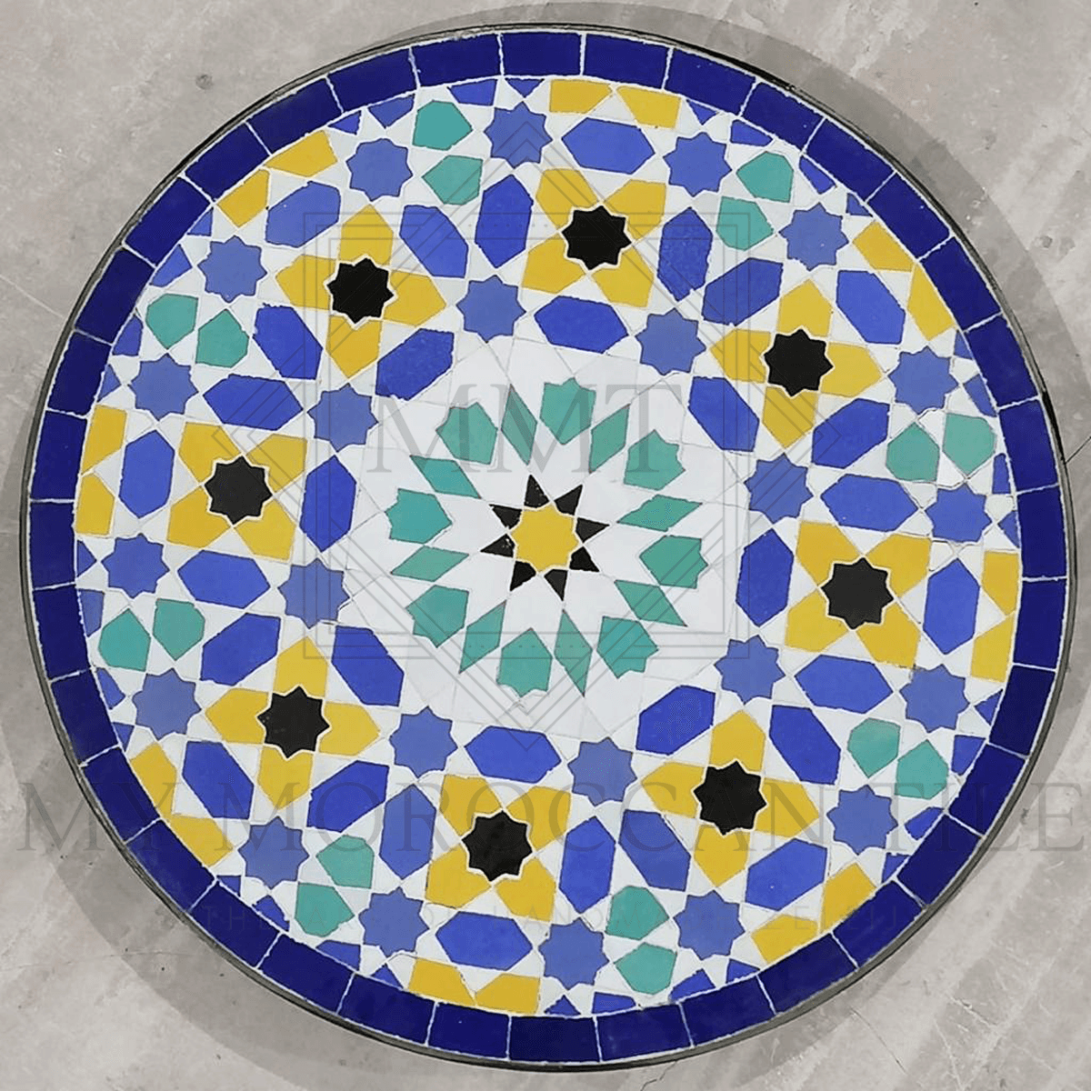 Handmade Moroccan Mosaic Table 2108 - 12 - My Moroccan Tile