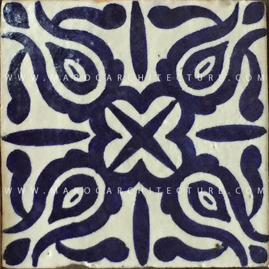 Handpainted tiles and spanish tiles by Maroc Architecture et Zellij company