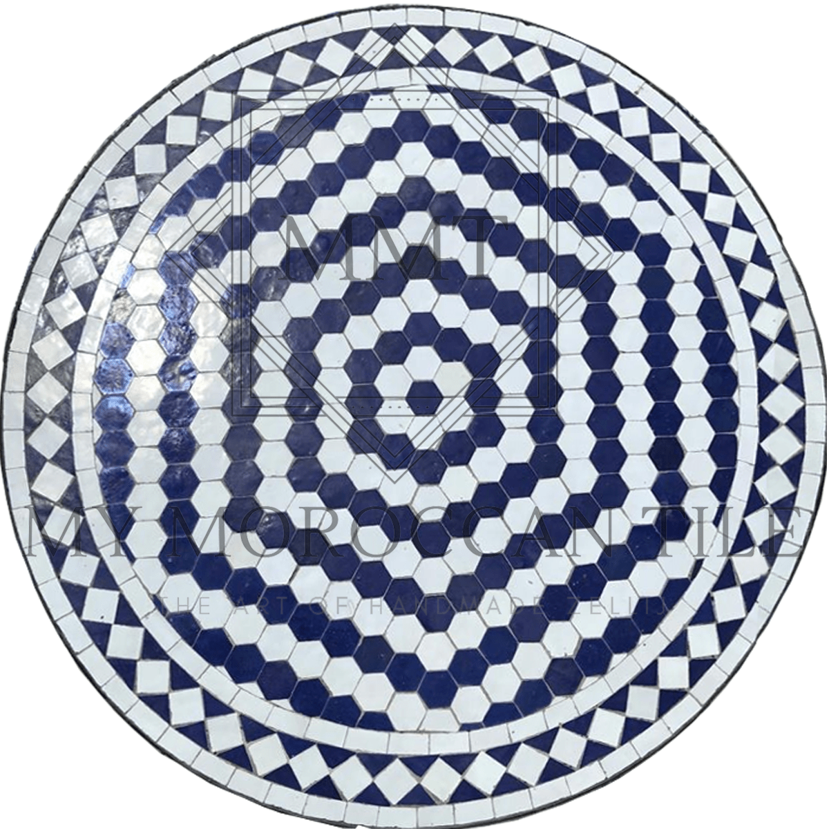 Hexa Moroccan Mosaic Table Top 6183 - My Moroccan Tile