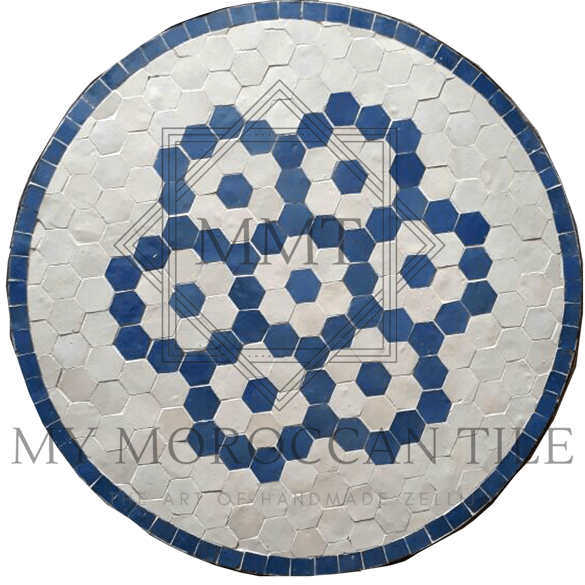 Hexa Mosaic Table Top 6182 - My Moroccan Tile