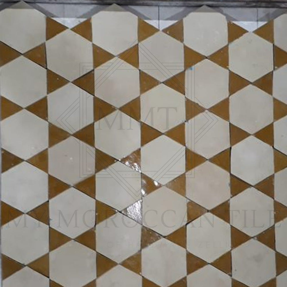 
                  
                    Hexa Zellij with inserts - My Moroccan Tile
                  
                