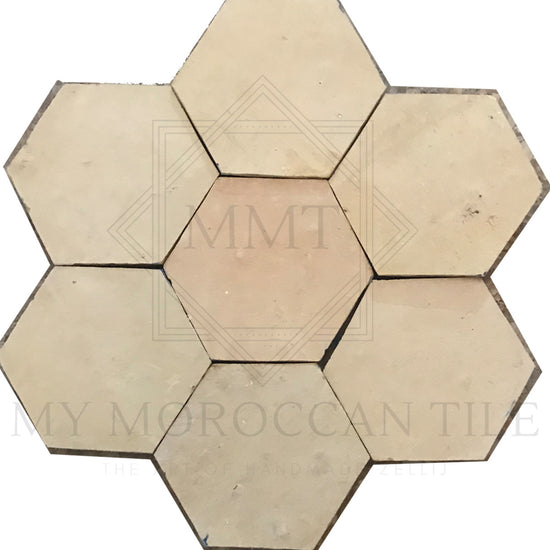 Hexagon Moroccan Terracotta Pavers