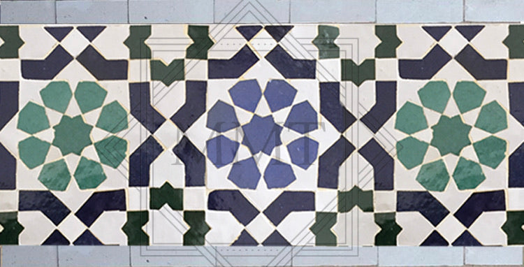 Borde de mosaico Katiani