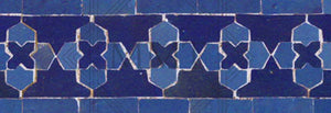 Clover Mosaic Border