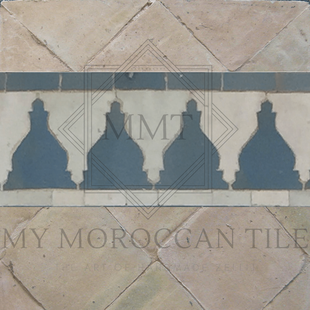 Las Copas Mosaic Border - My Moroccan Tile